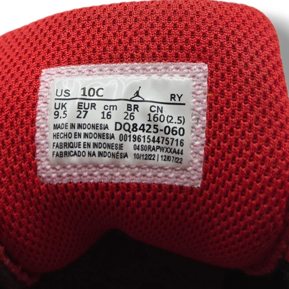 Nike Air Jordan 1 Mid Sneakers TD Child 10 Alternate Bred DQ8425-060 Basketball‎